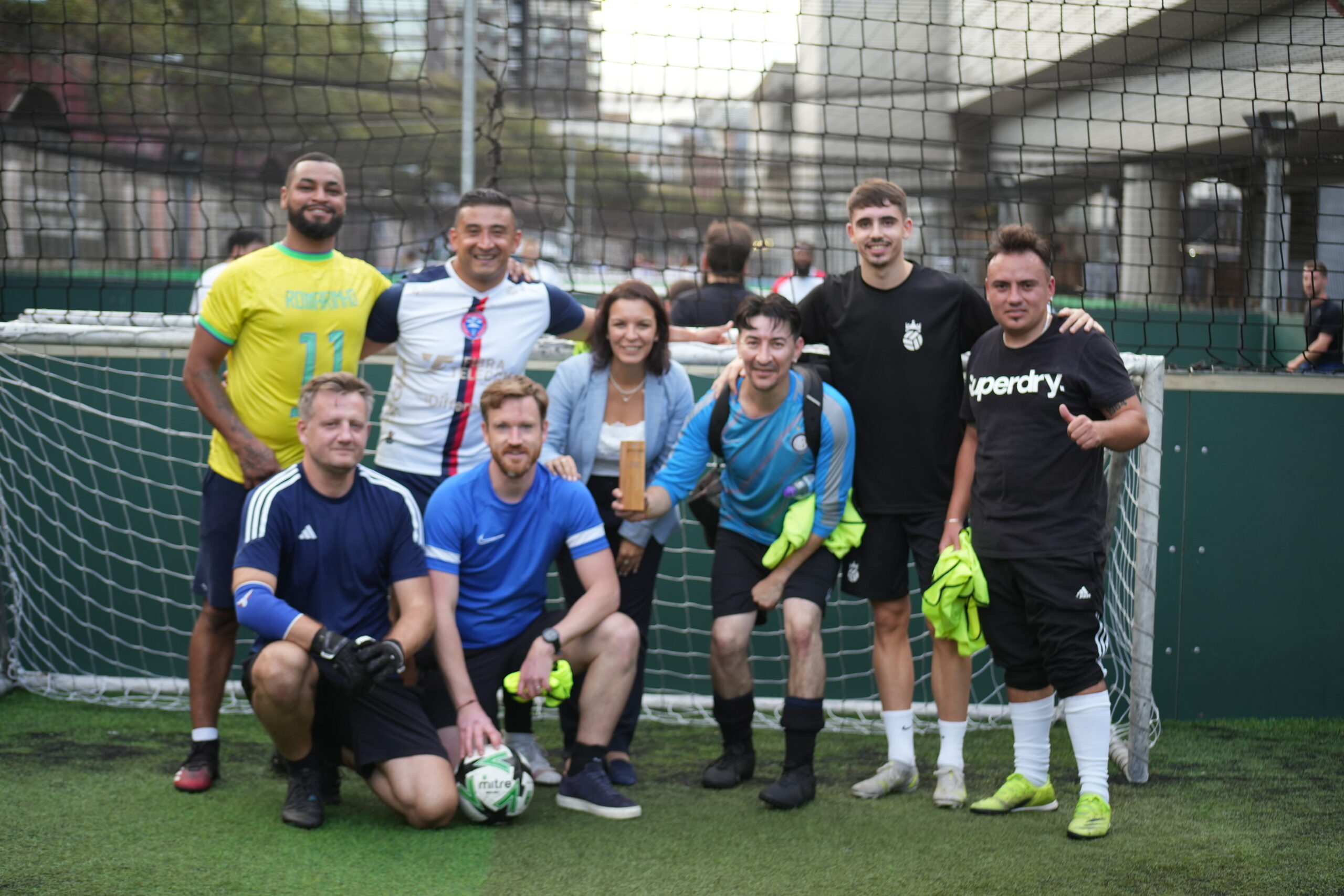 Vertical’s victory for second year in Principle’s 5-a-side tournament